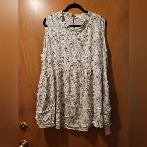 Lovely Melody floral Tank Top